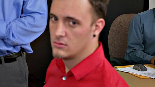 A hot employee get pounded hard by her boss in a wild office threesome