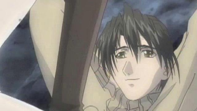 Busty hentai babe rides dick