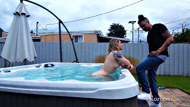 Karah Brook rides cock with passion and begs for a deep, wet finish