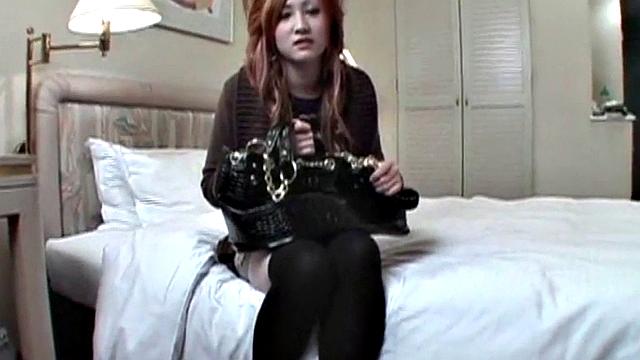 Watch this hot Japanese babe get her tight pussy drilled hard and deep