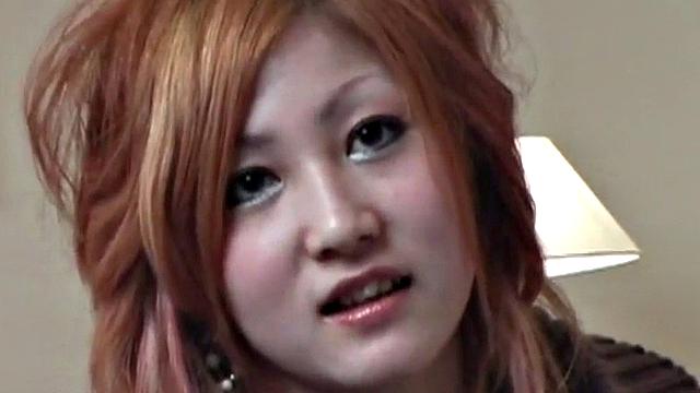 Watch this hot Japanese babe get her tight pussy drilled hard and deep