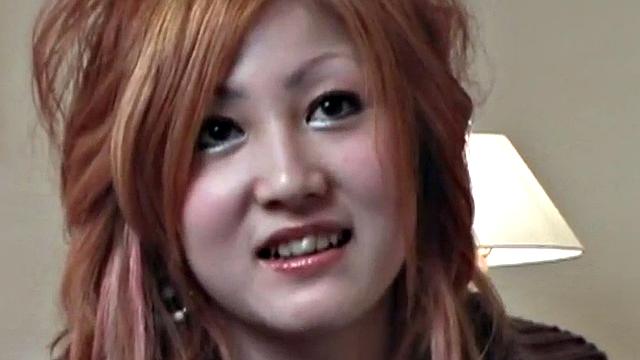 Watch this hot Japanese babe get her tight pussy drilled hard and deep