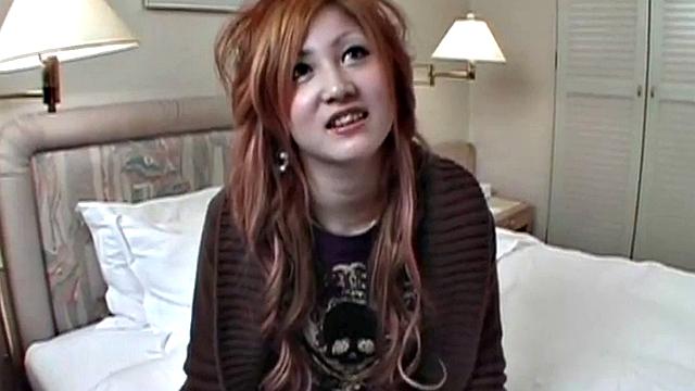 Watch this hot Japanese babe get her tight pussy drilled hard and deep