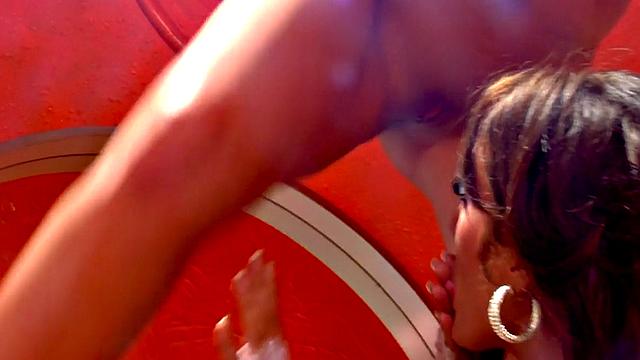 Watch these bald-headed Asian babes indulge in licking and pussy-eating fetish