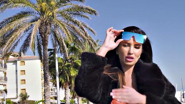 BWC's big tits and tight pussy get pounded outdoors after a public casting