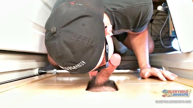 A Busy Day At the Gloryhole