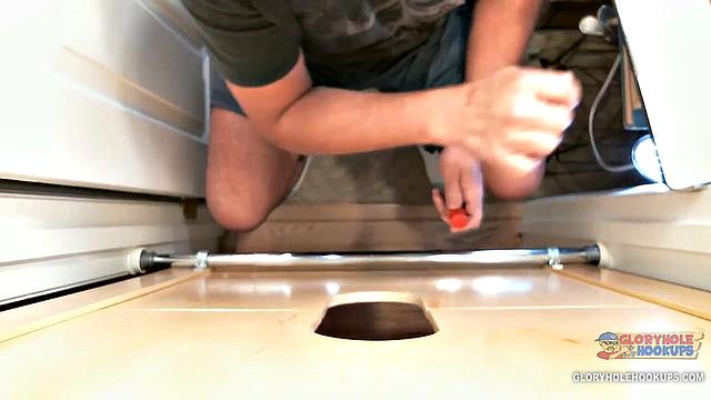 A Busy Day At the Gloryhole