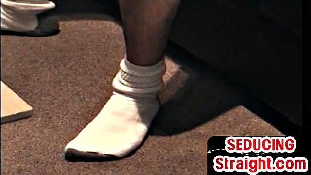 Busty jock deepthroating nasty guy