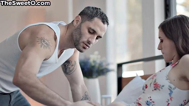 Natural babe lovemaking with BF