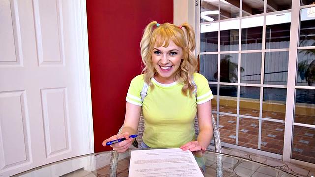 Watch blonde amateur BWC get her pussy pounded after a casting couch audition