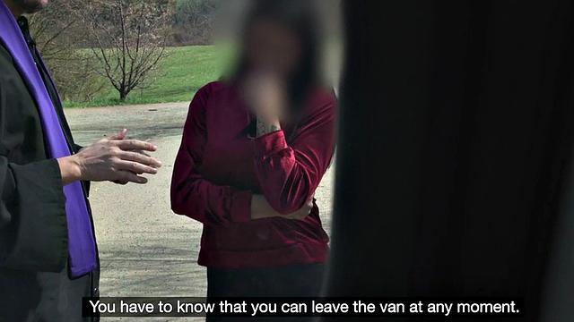 Pulled bigtitted babe fucked by a priest