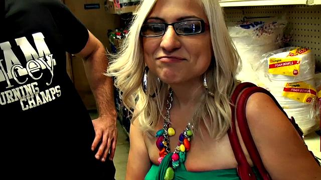 Dee's bald pussy gets licked and fucked while dressed in boots and dresses