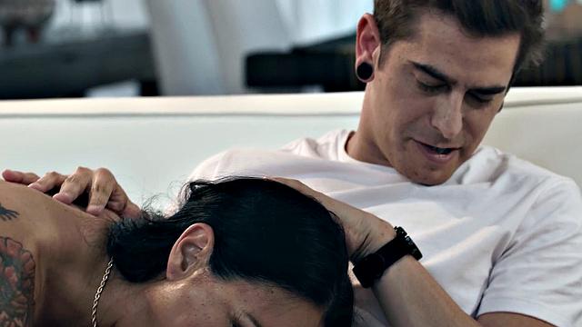 ADULT TIME - Frustrated Horny Stepmom Dana Vespoli Uses LICKING To Discipline Lazy Stepson!