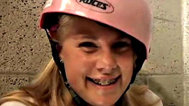 Cute blonde enjoys solo pleasure