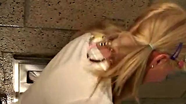 Cute blonde enjoys solo pleasure