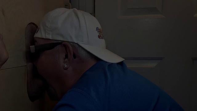 Gloryhole mature deepthroats before bareback sex