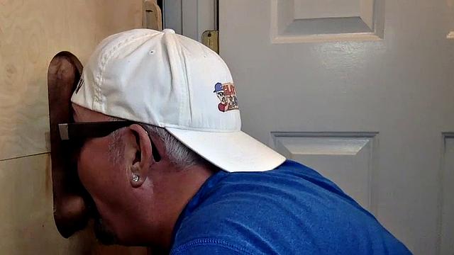 Gloryhole mature deepthroats before bareback sex