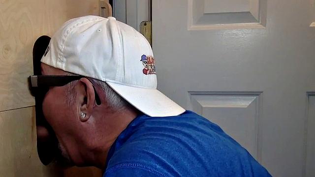 Gloryhole mature deepthroats before bareback sex