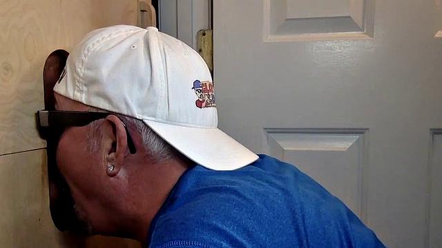 Gloryhole mature deepthroats before bareback sex