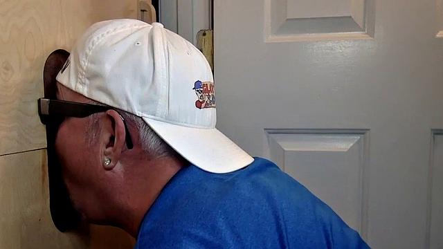 Gloryhole mature deepthroats before bareback sex