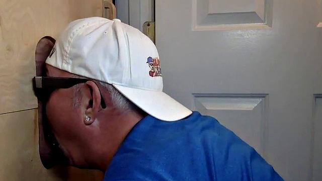 Gloryhole mature deepthroats before bareback sex