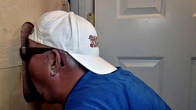 Gloryhole mature deepthroats before bareback sex