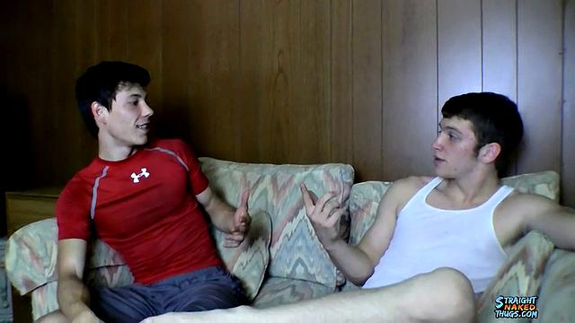 Cummy Straight Thugs: Купер Ривз и Эдди Лейк соревнуются