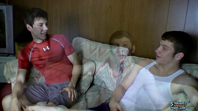 Cummy Straight Thugs Compete - Cooper Reeves And Eddy Lake