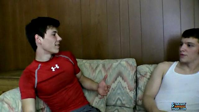 Cummy Straight Thugs Compete - Cooper Reeves And Eddy Lake