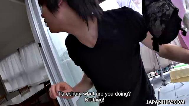 Hot Nana Sakura is screwed by brother