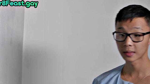 Asian straight dude fucked by doctor in tight anal hole