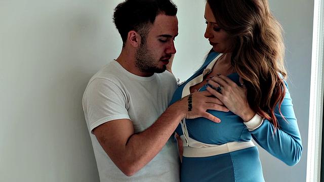 Big-titted Kat Marie bangs her former student