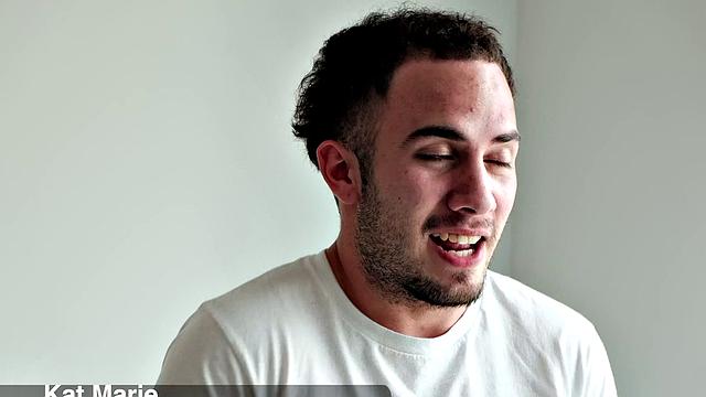 Big-titted Kat Marie bangs her former student