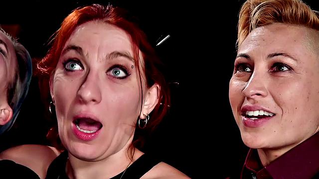 BDSM MILF enjoys hardcore fucking on big white cock