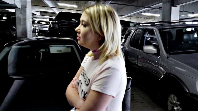 Saucy Blonde Fucks for Cash