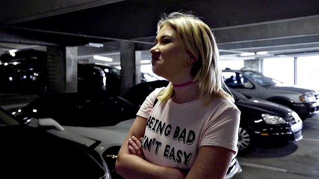 Saucy Blonde Fucks for Cash