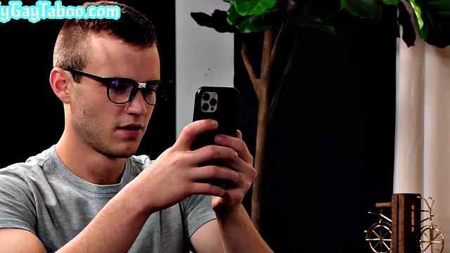 Kinky stud taboo barebacked by stepbrother at home