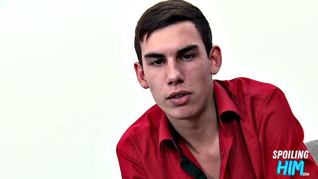 Horny twunk bottomed