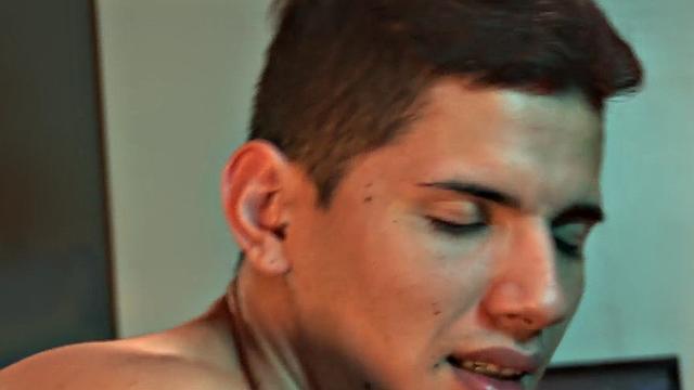 Real hispanic twink drilled by mature