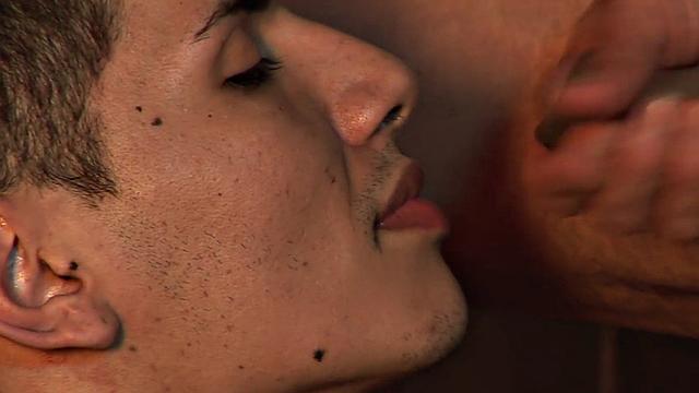 Real hispanic twink drilled by mature