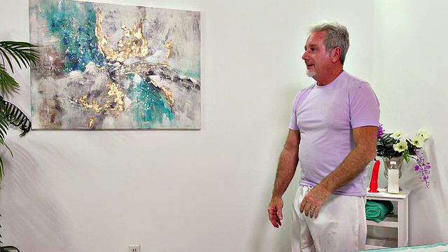 Ginger Plumper Quinn Rain Massage