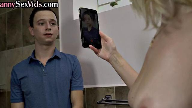 Pussylicked mature lady passionately hammered by young guy