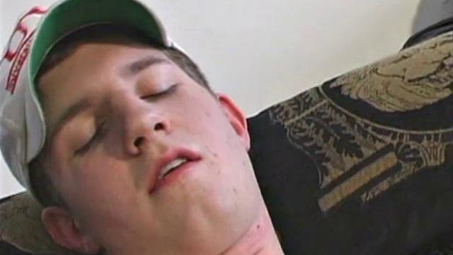We look in on 21 year old college boy Cole Anderson as he plants himself on the sofa for a relaxing jerk-off session. As the clothes come off, the cock gets hard and soon he's stroking his way to a much-anticipated clinax.