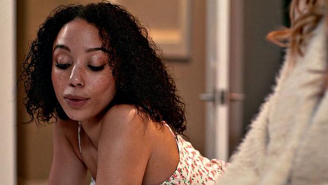 GIRLSWAY - PAWG Anna Claire Clouds & Bestie Alexis Tae Explore Lesbian Pleasure Together