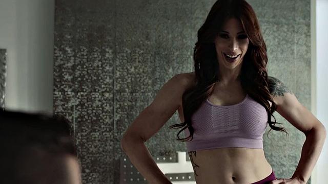 Tgirl blown before barebacked in erotic couple