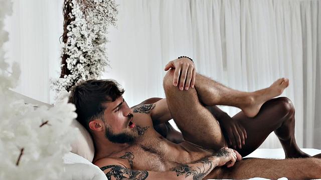 Bottom Latin stud analsmashed in doggystyle by jock