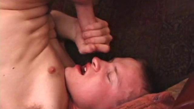 Lex strokes himself on the sofa and does a trick. He bends forward and licks the head of his own dick. After he flips his legs up and over, Lex rubs his cock on his face, and then blows a load of warm cum.