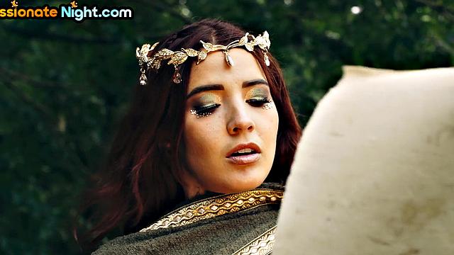 Busty warrior gets muffbanged by vandal in war tent