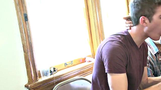 Chiseled party stripper sucked