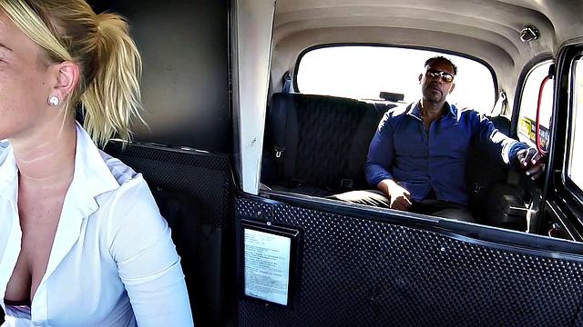 Black cock stretches Czech pussy